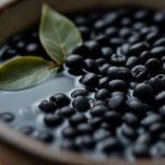 Fagioli neri in ammollo