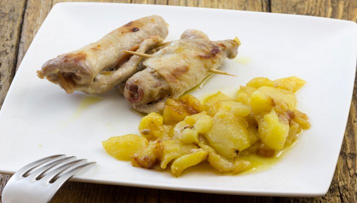 Involtini di petto di pollo