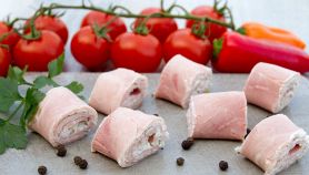 Involtini di prosciutto cotto
