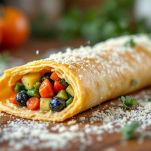 strudel salato di verdure