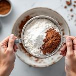 Gli ingredienti in polvere