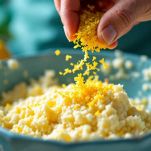 Buccia di limone grattugiata