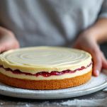 Torta con marmellata pronta