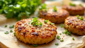 Hamburger di soia fatti in casa