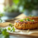 hambuger di soia a riposo