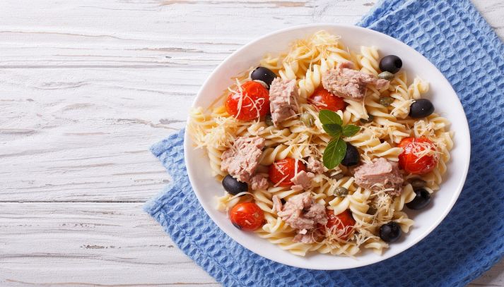 Pasta fredda con il tonno