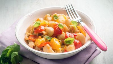 Pasta con i peperoni