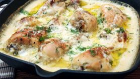 Bocconcini di pollo cremosi al latte