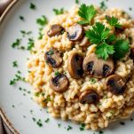 Risotto ai funghi surgelati pronto
