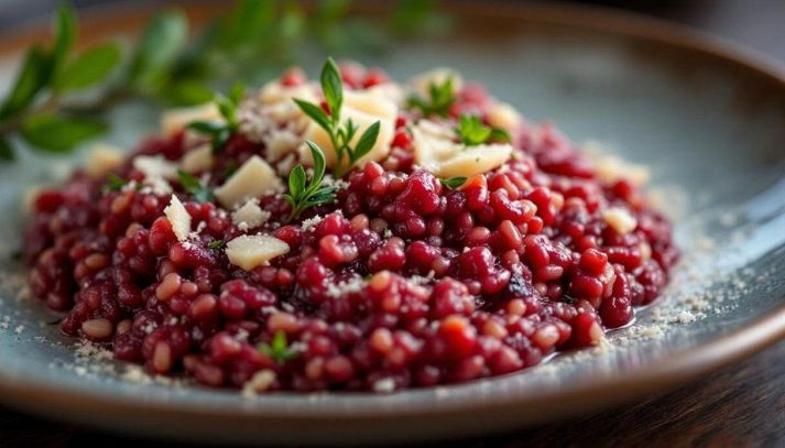 Risotto al vino rosso