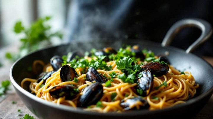 Un primo piatto di mare dal gusto intenso e avvolgente