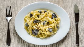 Tagliatelle con spugnole