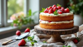 Torta alle fragole