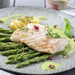 Baccalà agli asparagi