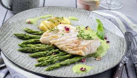 Baccalà e asparagi