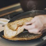 Crepes senza uova preparazione