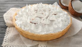 Crostata con crema di cocco