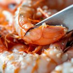 pulizia dei gamberoni