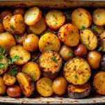 melanzane con patate in forno