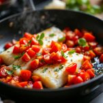 merluzzo con pomodori