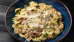 Pasta con broccoli e salsiccia