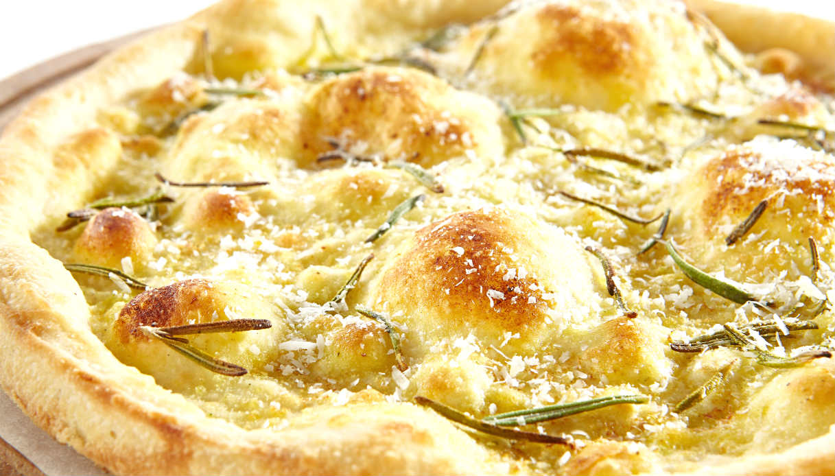 Pizza bianca fatta in casa | Buonissimo Ricette