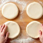 dischi di pasta per pizza capricciosa