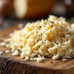 Mix di pecorino grattugiato e pepe nero