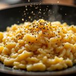 Risotto cacio e pepe pronto