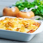 Uova gratinate sode con besciamella