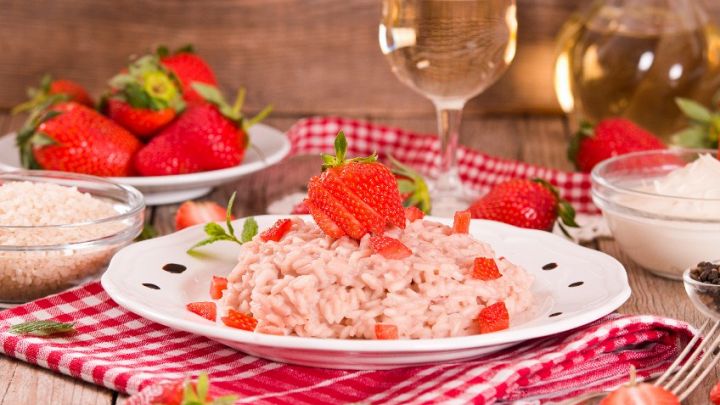 Ricetta Risotto alle fragole