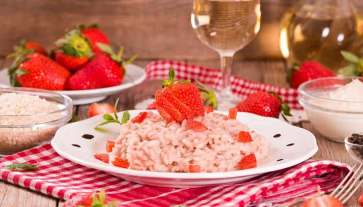 Ricetta Risotto alle fragole