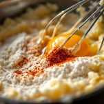 preparazione pastella per le cipolle fritte