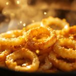 cipolle in olio da friggere