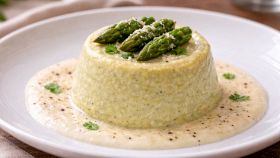 Flan di asparagi