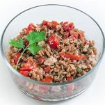 Insalata di farro e tonno