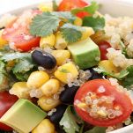 Insalata di riso e quinoa