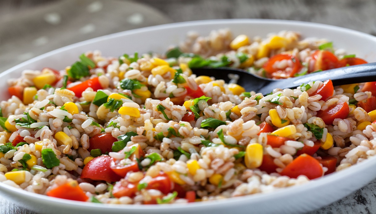 Ricetta Insalata Di Riso Integrale Le Ricette Di Buonissimo