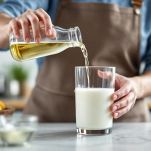 L'unione del latte con l'olio