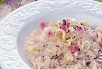 Risotto cipolla e pancetta