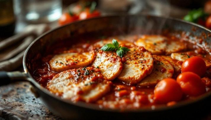 Scaloppine alla pizzaiola