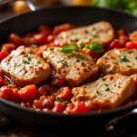 Scaloppine alla pizzaiola pronte