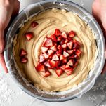 L'aggiunta delle fragole