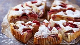 Torta veloce alle fragole