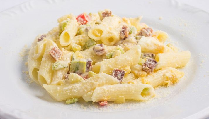 Carbonara di zucchine