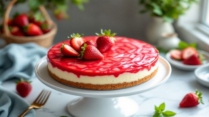cheesecake alle fragole