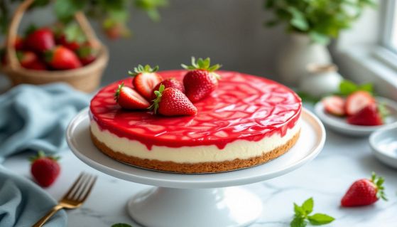 cheesecake alle fragole