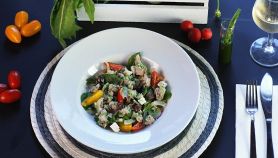 Insalata Feta, Tonno Mare Aperto e verdure di stagione