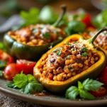 Peperoni ripieni di tonno pronti