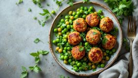 Polpette di piselli